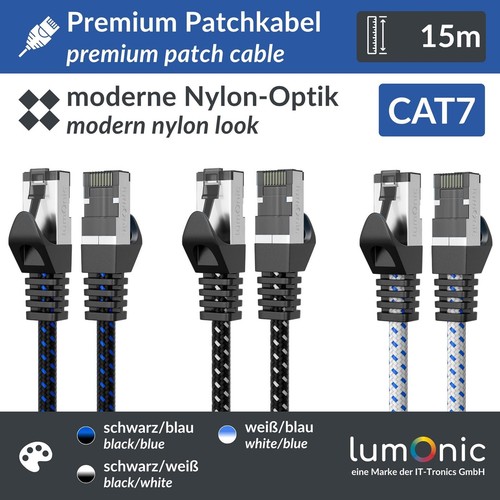 Cavo patch cat7 s - 15, s/ftp