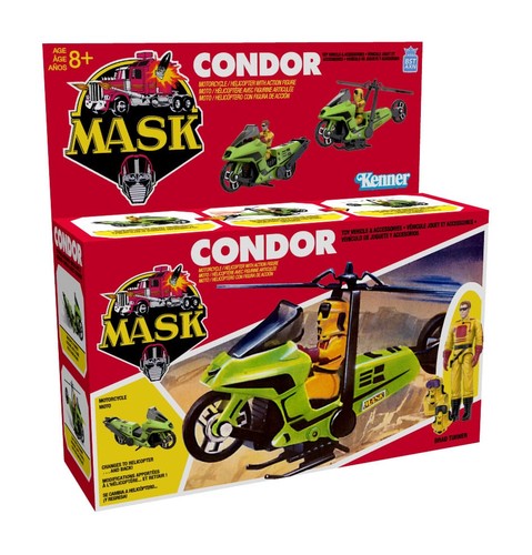 Action figure with - m.a.s.k.,